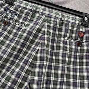 Ralph Lauren Polo Golf Links Shorts Mens 36 Plaid US Open VTG